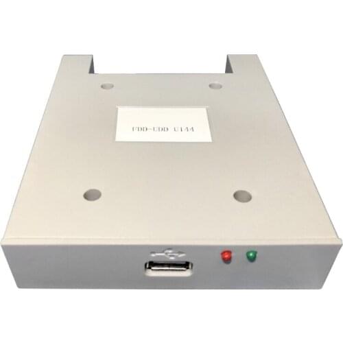 3.5" Portable 1.44 MB FDD Diskette Drive USB External Floppy Disk Reader Drive Emulator for Industrial Controllers