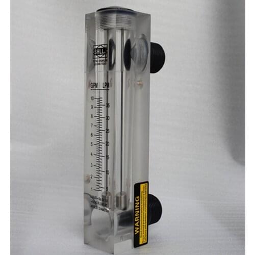 LZM-25 panel type flowmeter flow meter Indicator Counter with controller valve liquid G1 DN5 1-10GPM 5-35LPM 5-40GPM 10-150LPM