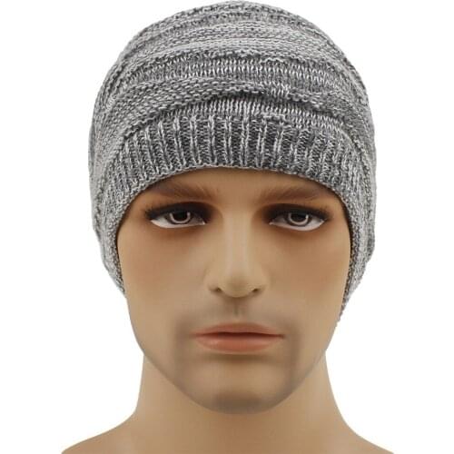 Ribbed Knitted Unisex Beanies Skiing Plush Fashion Keep Warm Winter Men Women Hats Cover Ear Flap Vacation Fishing Mankind Cap