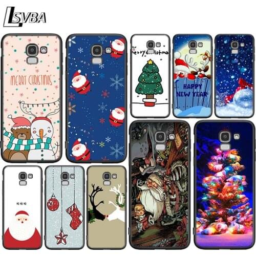 Merry Christmas For Samsung Galaxy J2 J3 J4 Core J5 J6 J7 J8 Prime duo Plus 2018 2017 2016 Silicone Phone Cover