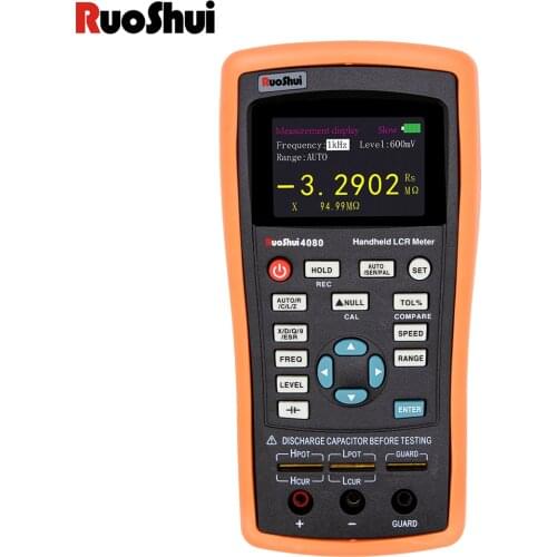 RuoShui 4080 4082 Handheld LCR Bridge meter