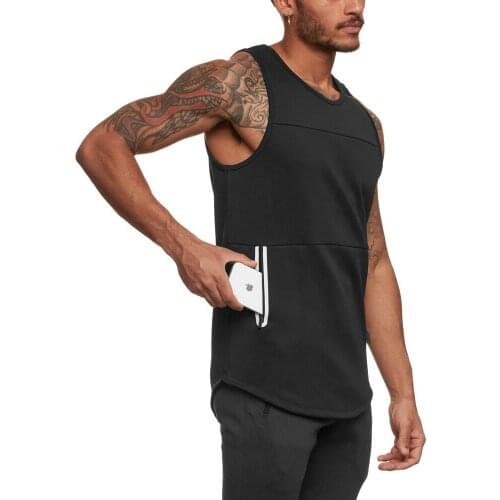 Gym Mesh Tank Tops Men Workout Stringer Fitness Tank Top Sleeveless Shirt Bodybuilding Quick Dry Singlet Male Summer Casual Vest