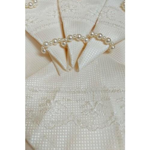 Table Runner Cloth Team Dirt resistant Filet Lace Table Cloth Sets 12 Personality 26 Piece