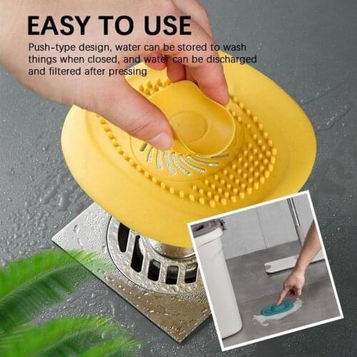 2pcs Bathroom Washbasin Drain Hair Catcher Irregular Pattern Bath Stopper Plug Sink Strainer Filter Kitchen Toilet Floor Drain