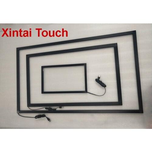 Free Shipping! Xintai 17 inch IR touch frame 10 points infrared touch screen panel multi touchscreen overlay for monitor pc