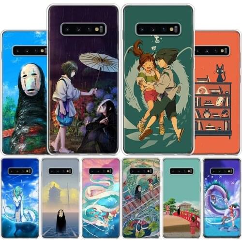 Spirited Away Ghibli Miyazaki Phone Case For Samsung Galaxy A51 A71 A50S A30S A10 A20E A40 A70 M30S A91 A01 A6 A7 A8 A9 Plus + C