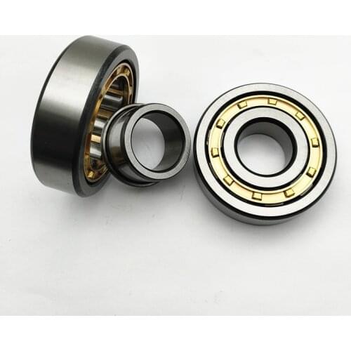 Brass Cage Cylindrical Roller Bearings 1Pcs bearing SHLNZB NJ304 NJ304E NJ304M NJ304EM NJ304ECM C3 20*52*15mm