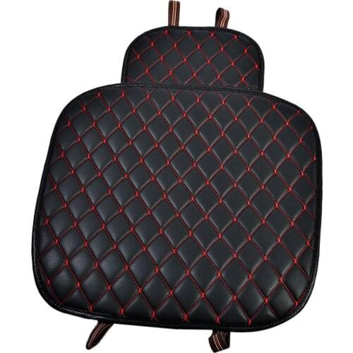 Car seat cushion car interior faux Leather Soft Car seat cover set Pad Mat Chair Cushion for Car