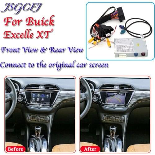 Front Rear Camera Module Decoder For Buick Excelle XT 2009~2015 Interface Original Screen Display Upgrade Reverse CAM Adapter
