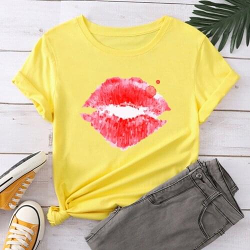New 15 Colors Women T-shirts Casual Printed Tops Tee Summer Female T shirt Short Sleeve T shirt For Women Clothing XK00054