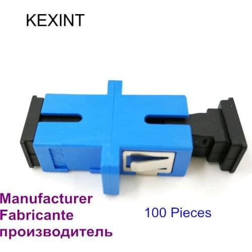 Wholesale adaptor Fiber optic adaptor SC/UPC simplex 100 Pieces