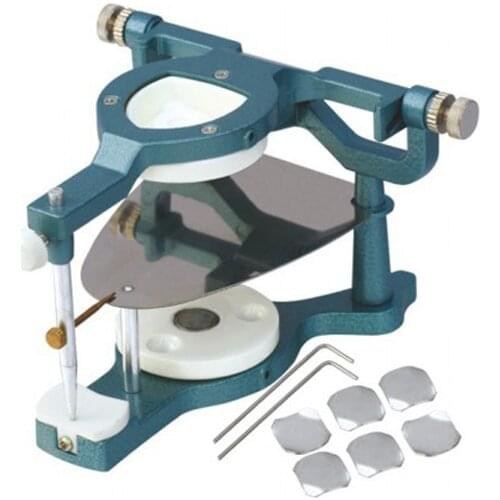 Dental Lab Equipment Adjustable Denture Magnetic Articulator High Quality Articulator with six-piece magnetic mounting plates