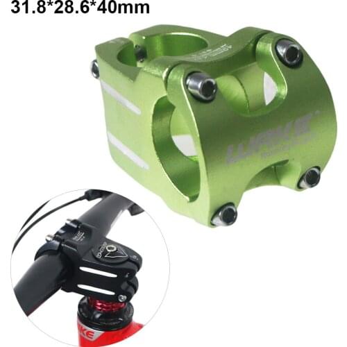 WAKE 31.8*28.6*40mm BMX MTB Bicycle stem mountain road Bike Short handlebar stem CNC Cycling racing downhill DH FR Bike parts
