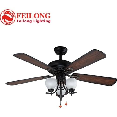 High quality Decorative Wood Blades Ceiling Fan 5218