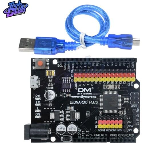 1set For Leonardo R3 Plus ATMEGA32U4-AU for Arduino CDC SPI COM and IIC ATmega32U4 Microcontroller for Mac OS Windows 5V Output