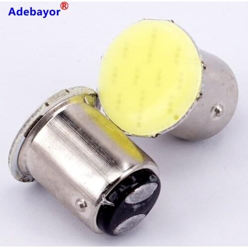 40X1157 BAY15D COB 12 SMD S25 12 Led stop lamp P21W Auto Car Signal Reverse parking Led Lights Brake light white car accessories
