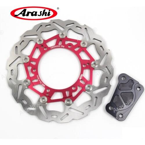Arashi 1PCS For YAMAHA YP MAJESTY DX 250 DX250 1998 1999 CNC Floating Front Brake Disc Brake Rotors Oversized Right