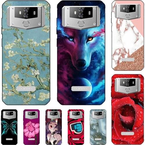 Phone Cases For Oukitel K12 2019 6.3 inch Soft TPU Bags Mobile Cute Cartoon Printed For Oukitel K12 2019 6.3" Free Shipping