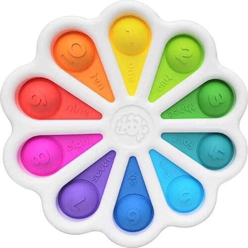 Childrens Colorful Butterfly Finger Pressing Exercise Board Toys Practice Board Puzzle Early Education Intensive Learning