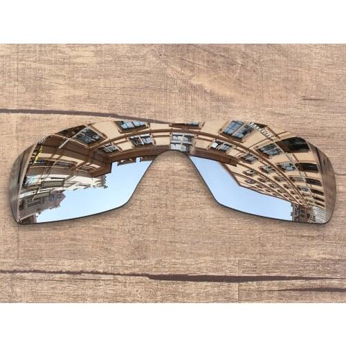 Vonxyz Chrome Mirror Polarized Replacement Lenses for-Oakley Dart Frame