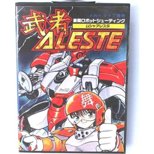 Aleste Game Cartridge 16 bit MD Game Card With Box For Sega Megadrive/Genesis
