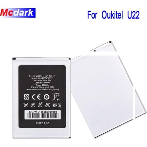 Аккумуляторы для телефонов Oukitel U22 Mcdark China At AliExpress
