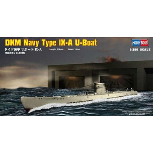 Hobbyboss model 83506 1/350 Scale German Navy Type IX-A U-Boat