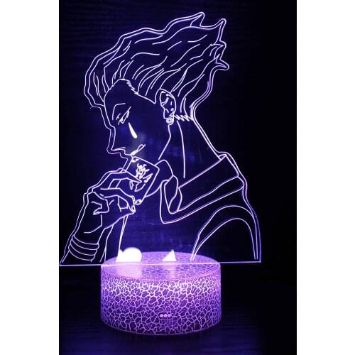 Comic Gift Child Girl 3D Night Light Anime Lampanime Led Light Lamps For Children Cute Lamp Light USB Interface Birthday Gift