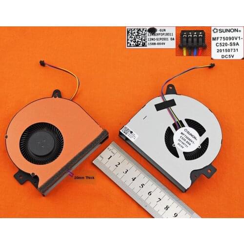 New Laptop Cooling Fan For ASUS G752v G752vy G752vt G752vl (For CPU fan，Original) PN:MF75090V1-C510-S9A