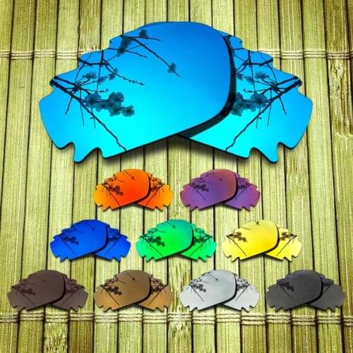 Polarized Replacement Lense For-Oakley Jawbone Vented Sunglasses Frame True Color Mirrored Coating - Options