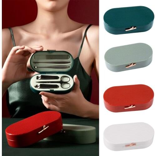 Portable Nail Clippers Set Retro Nail Clippers Manicure Nail Art Tool Gifts Elegant and Durable TS2 Home Garden