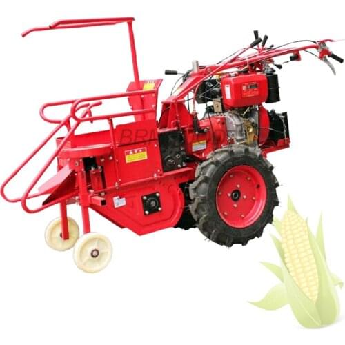 Mini Corn Combine Corn Harvest Self Propelled Corn Picker