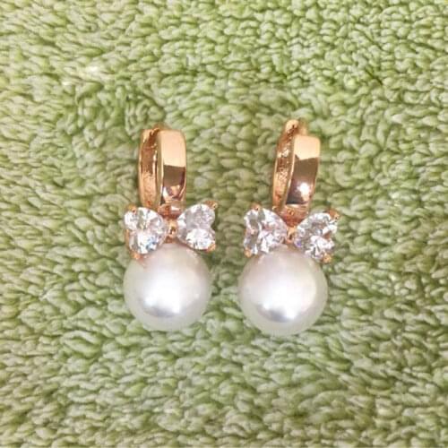 Freshwater Pearl Jewelry Small Hoop Pearls Earrings Women Bijoux Perle Femme Brinco Perola Perlen Ohrringe Inci Kupe Gift E0310