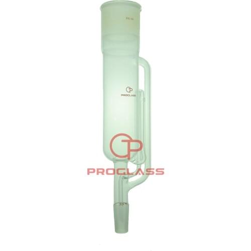Glass Soxhlet Extractor Tube 55/50 Top Joint 24/40 Bottom Joint