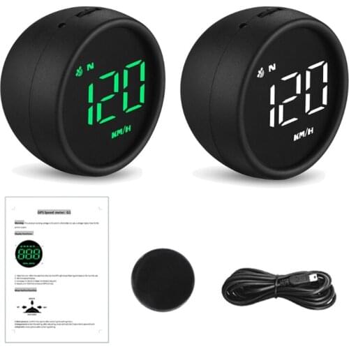 Universal Car Head-up Display GPS Smart Multifunction Alarm Meter Speedometer Speeding Gauge Digital Overspeed Warning