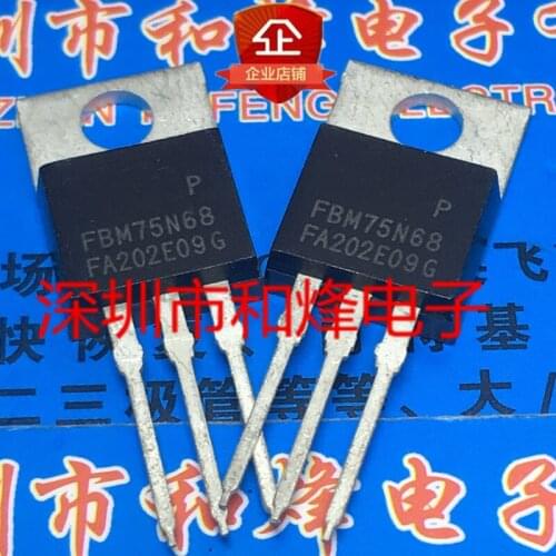 10PCS FBM75N68 TO-220 100% New&original