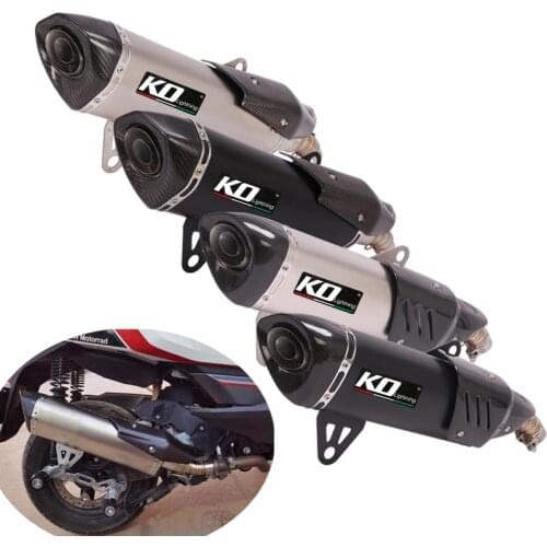 2018-2021 C400X 2019-2021 C400GT Slip-on Exhaust Set Motorcycle 51mm Carbon Fiber Mufflers Removable DB Killer Reserve Catalyst