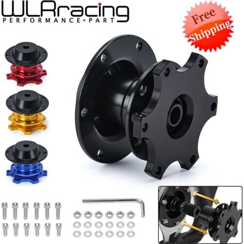 Free Shipping New Universal Steering Wheel Quick Release snap off hub adapter Steering Wheel Hub Boss Kit For Honda civic