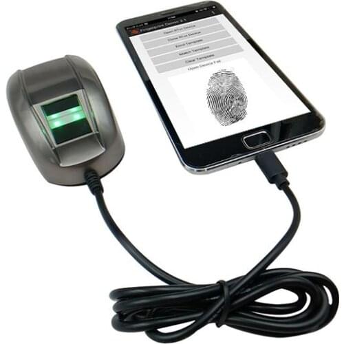 Biometric Fingerprint Reader Micro-USB HF4000 For Windows Android IOS System Digital Finger Print Scanner Free SDK