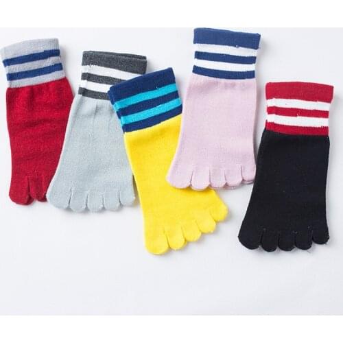 Toddler Baby Kids Girls Boys Cartoon Socks Babies Child Animal Five Fingers Sock Hosiery Toe Sock Accessories Baby Socks