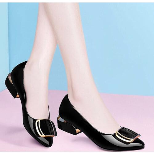 LVYIKANG Leather Pumps