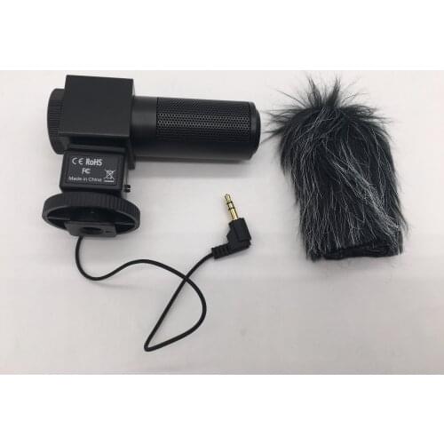 TAKSTAR SGC-698 photography Interview microphone condenser camera recording MIC with 3.5mm output for Nikon Canon DSLR camera