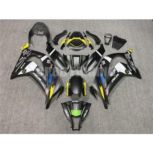 New ABS Whole Motorcycle Fairing Kit Fit Bodywork For KAWASAKI NINJA ZX10R ZX-10R 2011 2012 2013 2014 2015 Matte EVA Sticker