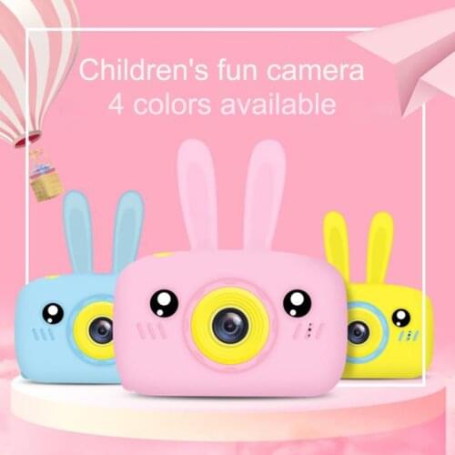 Child Camera Cute Cartoon Camera Toys Children Birthday Christmas Gift 2 Inch HD Digital 4 Colors Available Kids Toy