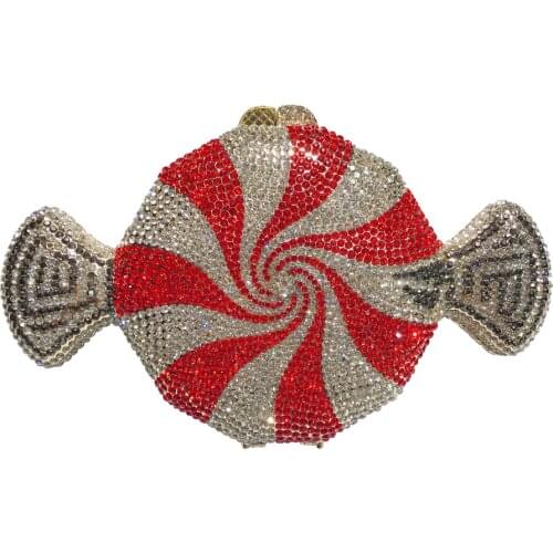 Bee In Fly Luxury Hand Inlaid Diamond Evening Bag Candy Shape WomenS Wedding Zero Wallet