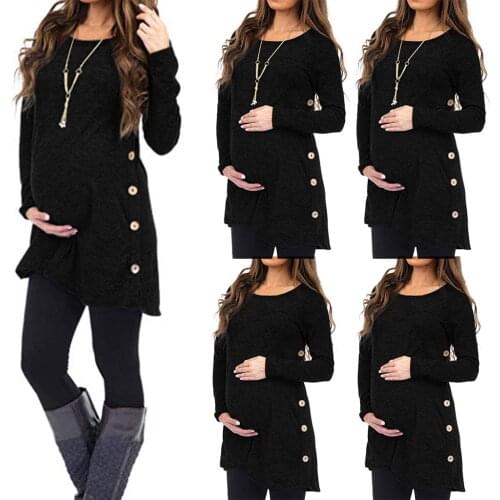 SLACTION Maternity Shirts & Blouses