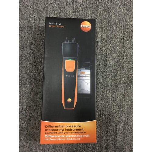 Testo 510i Testo Smart Probes Wireless Mini Differential Pressure Measuring Instrument With Smartphone Operation 0560 1510