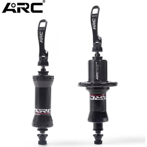 ARC BIKE HUB FRONT REAR 10 11 SPEED SKEWER 100MM 130MM FOR SHIMANO BICYCLE HUB 20H 24H STRAIGHT PULL SPOKE V BRAKE HUB PARTS