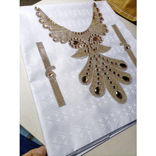 Atiku fabric for men bazin riche fabric bazin riche high quality robe dentelle basin riche brode jacquard brocade fabric 5y