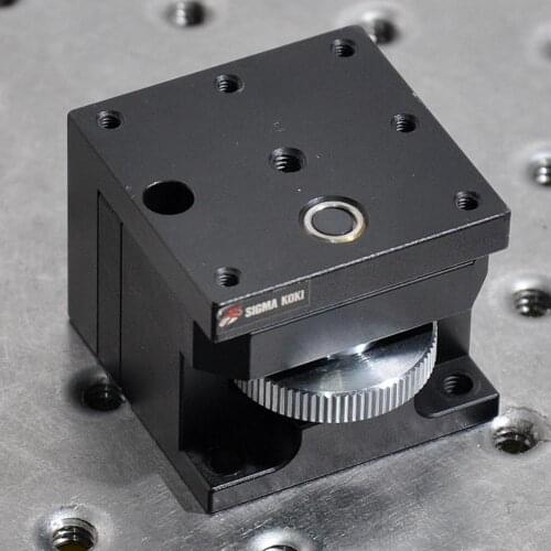 Z-axis SIGMA TASB-403 optical manual precision fine-tuning lifting displacement sliding table 40*40mm copper